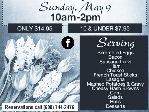 Mother's Day Brunch flyer